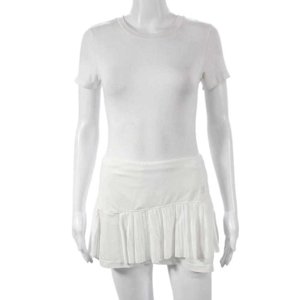 Sofibella Women Athletic White Skort Short Pull On Size S